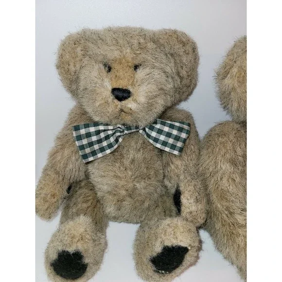 Cottage Collectible Artist Designed Plush Poseable Dennis  & Dorothy Ganz Bears - Picture 2 of 12